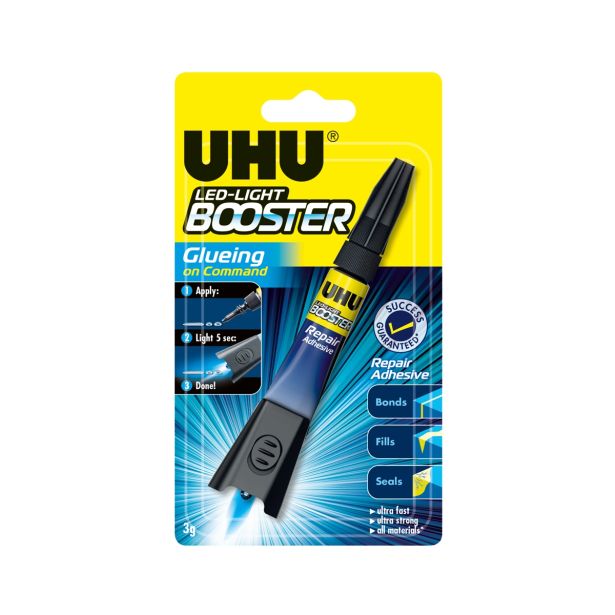 SEKUNDNO LEPILO UHU LED-LIGHT BOOSTER 3G BL. DE