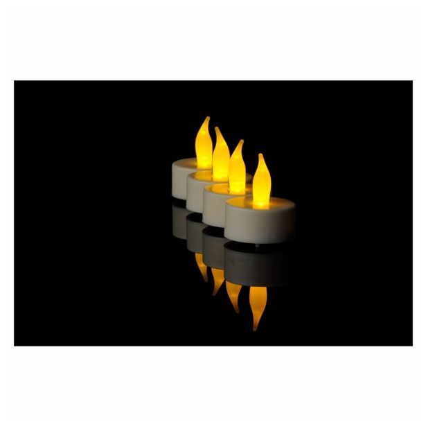 LED MIGETAJOČE ČAJNE SVEČKE 4/1