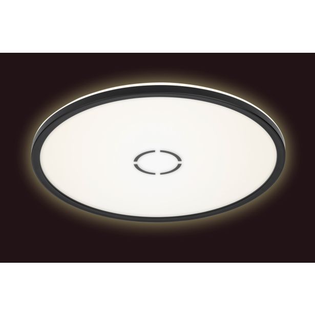 LED PANEL 22W ČRNI ROB OKROGLI DIREKT / INDIREKT