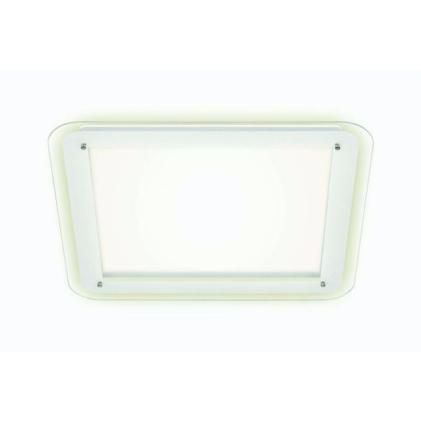LED PANEL 22W NW KVADRATNI STEKLEN ROB