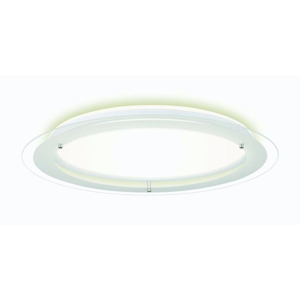 LED PANEL 22W NW, OKROGLI STEKLEN ROB