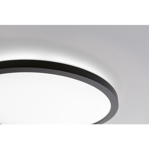 LED PANEL ATRIA SHINE 22W OKROGLA ČRNA, 3STEP DIM