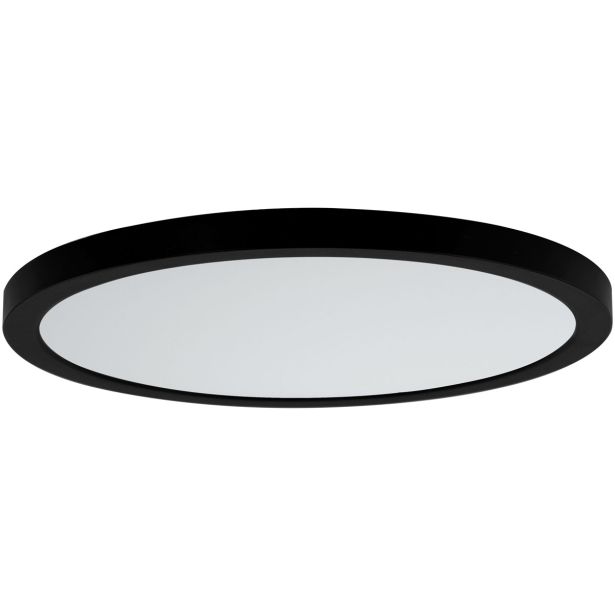 LED PANEL E2 24W CCT MULTIWATT OKROGLI ČRN NADG./VGRAD.