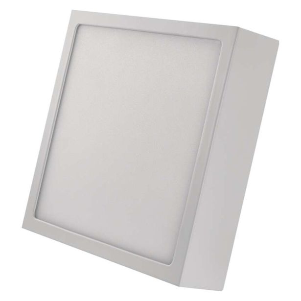 LED PANEL EMOS NEXXO 12.5W CCT, BELI KVADRATNI , NADGRADNI