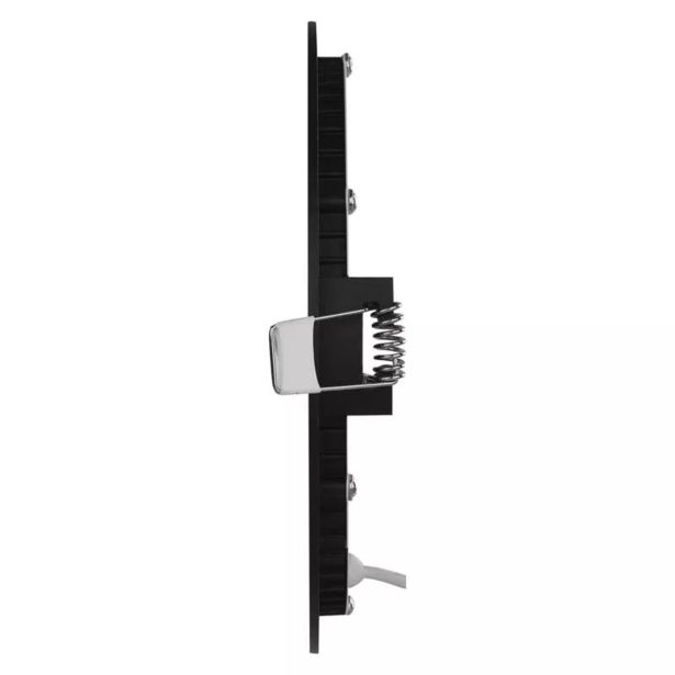 LED PANEL EMOS NEXXO 12.5W CCT, ČRNI OKROGLI, VGRADNI