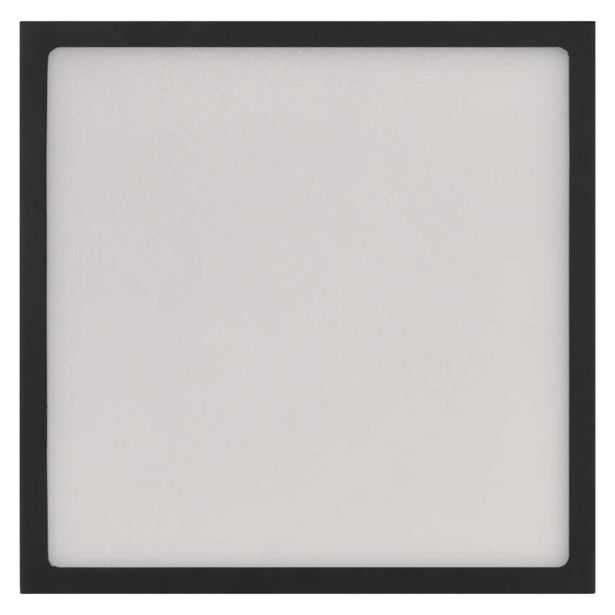 LED PANEL EMOS NEXXO 21W CCT, ČRNI KVADRATNI , NADGRADNI