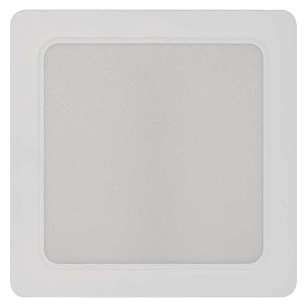 LED PANEL EMOS RUBIC 18W NW, BELI KVADRATNI, NADG./VGRAD.