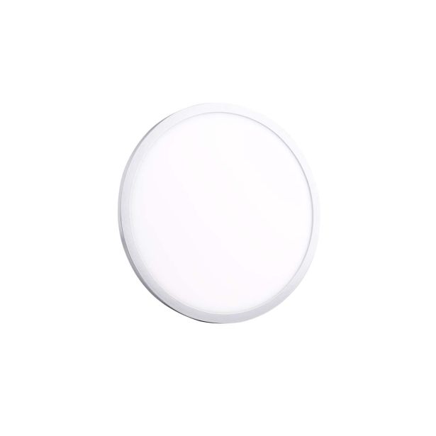 LED PANEL FEROTEHNA 12W, NW, OKROG. BELI, VGRADNI
