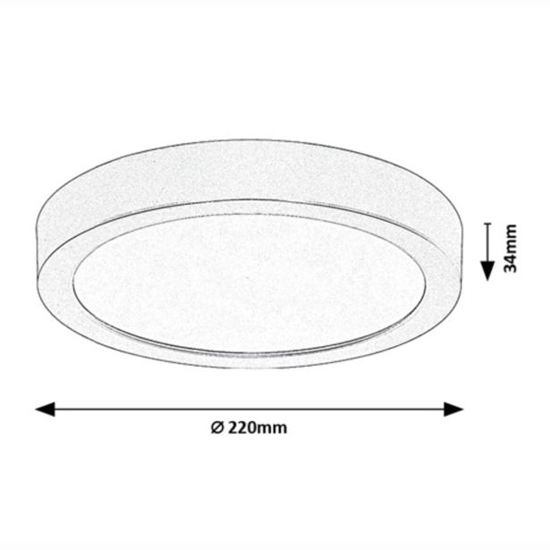 LED PANEL RABALUX RAB 75078 SHAUN PLUS