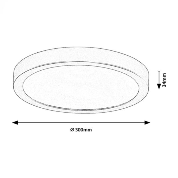 LED PANEL RABALUX RAB 75079 SHAUN PLUS