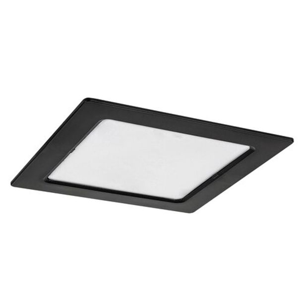 LED PANEL RABALUX SHAUN2 12W 3000K ČRNA KVADRATNA