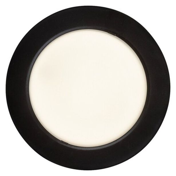 LED PANEL RABALUX SHAUN2 12W 4000K ČRNA OKROGLA