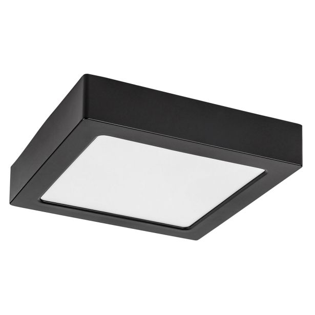 LED PANEL RABALUX SHAUN2 15W 3000K ČRNA KVADRATNA