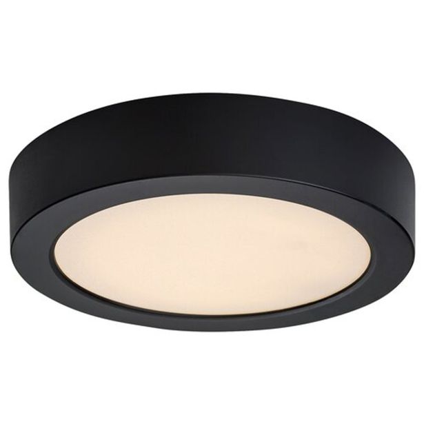 LED PANEL RABALUX SHAUN2 15W 3000K ČRNA OKROGLA