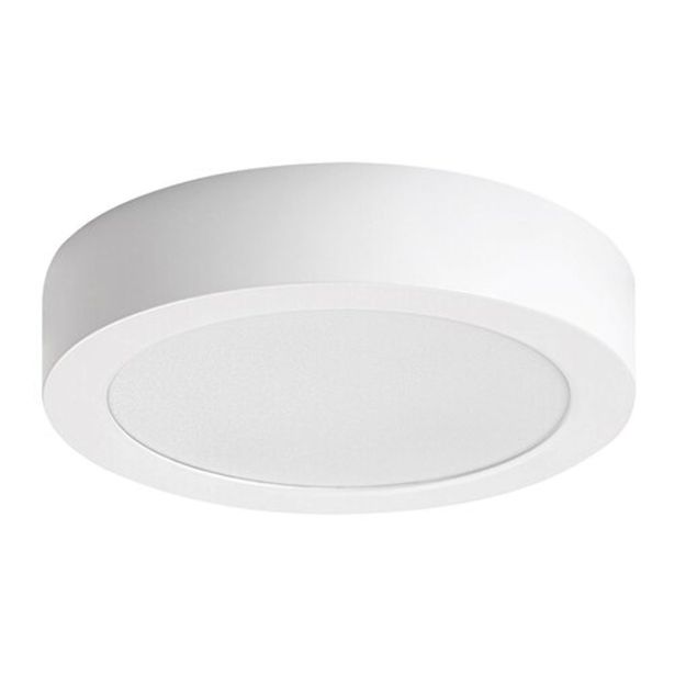 LED PANEL RABALUX SHAUN2 15W 4000K BELA OKROGLA