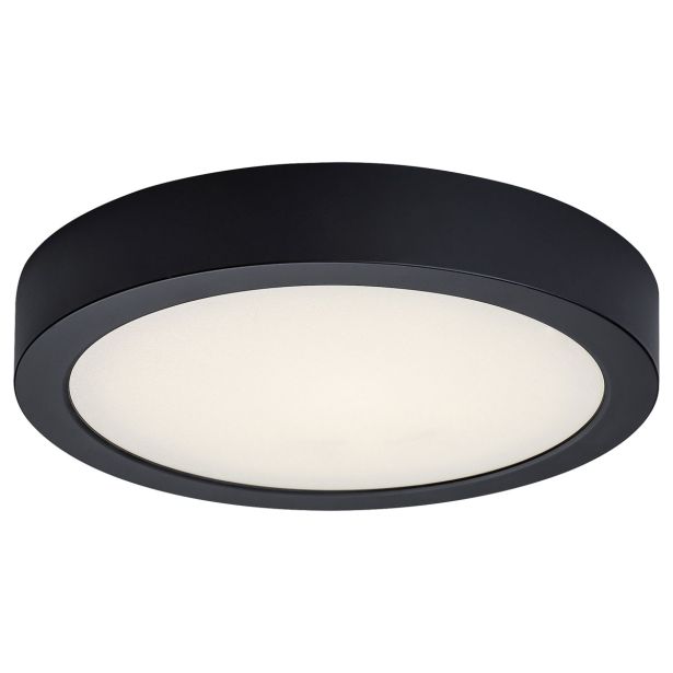 LED PANEL RABALUX SHAUN2 24W 4000K ČRNA OKROGLA