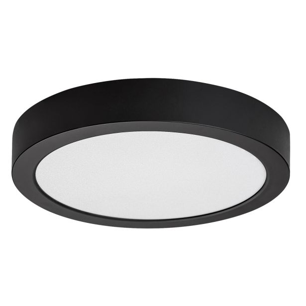 LED PANEL RABALUX SHAUN2 24W 4000K ČRNA OKROGLA