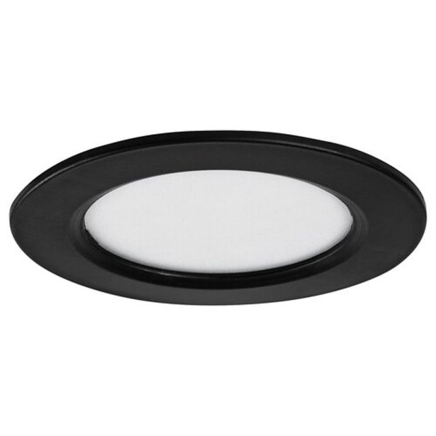 LED PANEL RABALUX SHAUN2 3W 4000K ČRNA OKROGLA