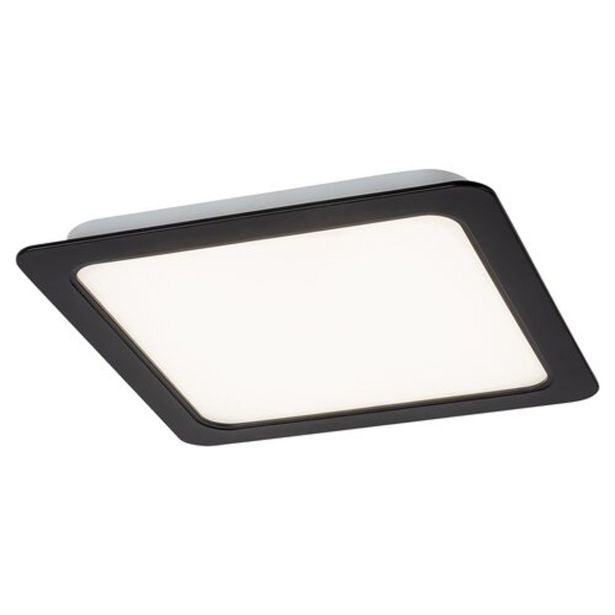 LED PANEL RABALUX SHAUN2 6W 4000K ČRNA KVADRATNA