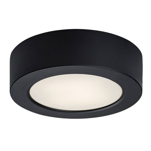 LED PANEL RABALUX SHAUN2 7W 4000K ČRNA OKROGLA