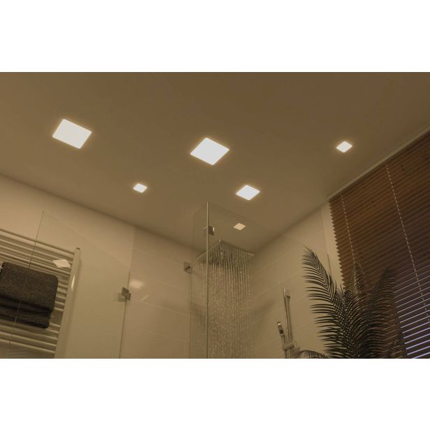 LED PANEL RL VELUNA 4.5W WW 75X75MM IP44