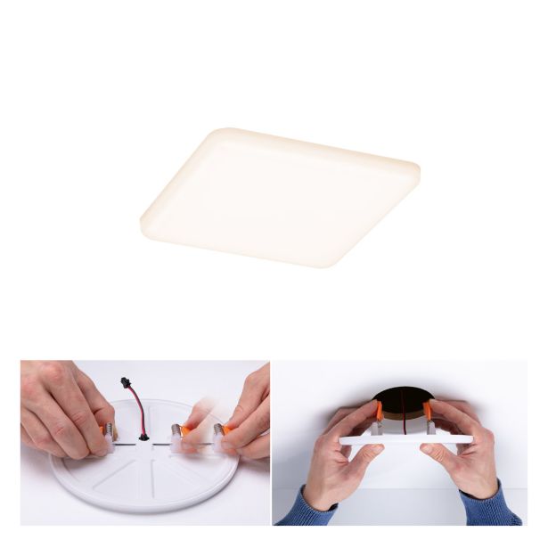 LED PANEL RL VELUNA 8.5W WW 125X125MM IP44