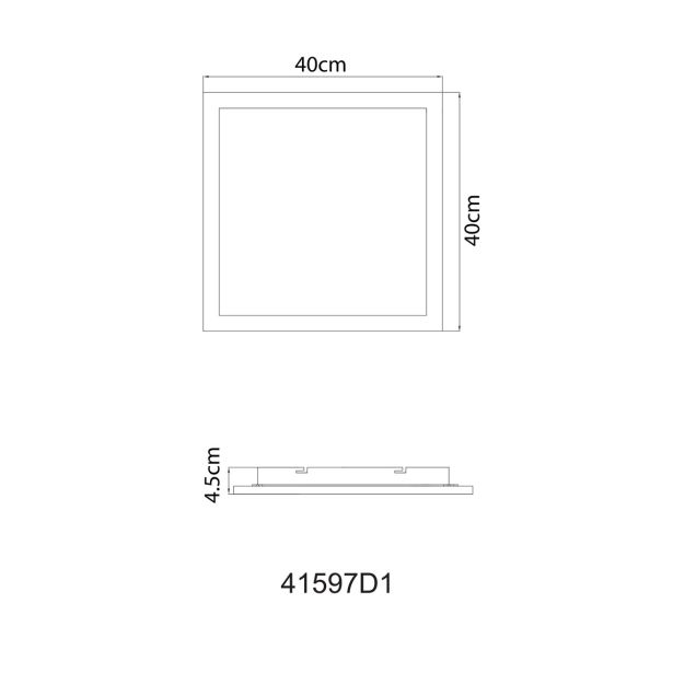LED PANEL SUNAO 18W WW BEL ROB