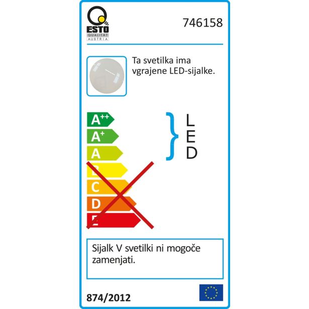 LED PLAFONJERA ESTO STARLIGHT 1X36W SMD-LED OKROGLA