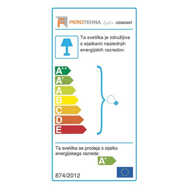 LED PLAFONJERA FEROTEHNA ETNA D300 18W