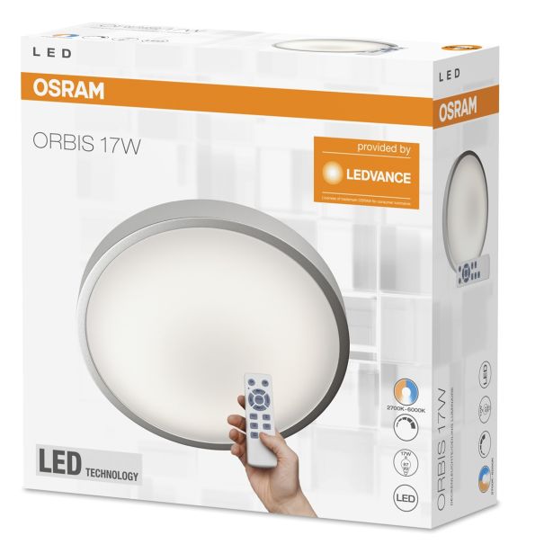 LED PLAFONJERA OSRAM SILARA 300MM 17W 827-860 REMOTE-CCT
