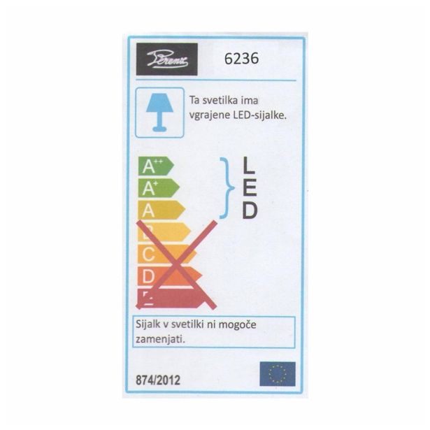 LED PLAFONJERA PERENZ 6236 18W FI400