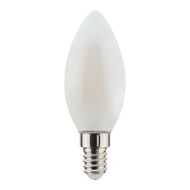 LED ŽARNICA E14 CASAYA ZATEM. SVEČASTA C37 4.5W 470LM 2700K MAT