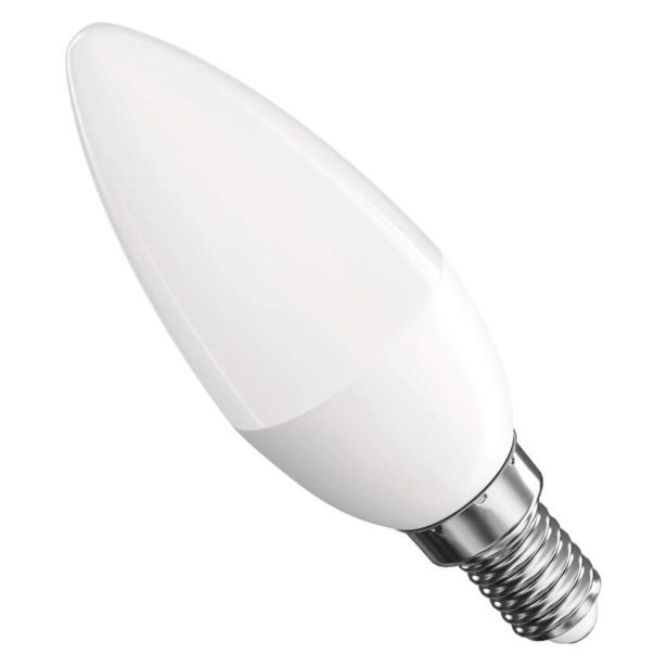 LED ŽARNICA E14 EMOS CLS CANDLE 4.2W(40W) 470LM E14 NW