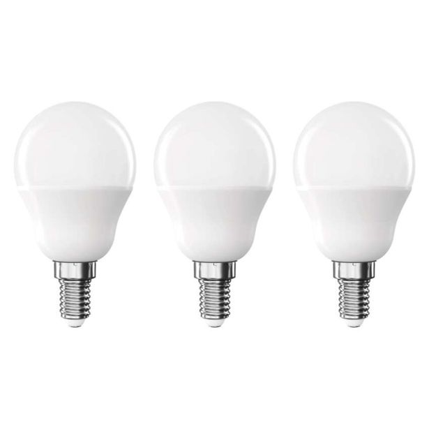 LED ŽARNICA E14 EMOS CLS MINI GLOBE 4.2W(40W) 470LM E14 WW 3PC