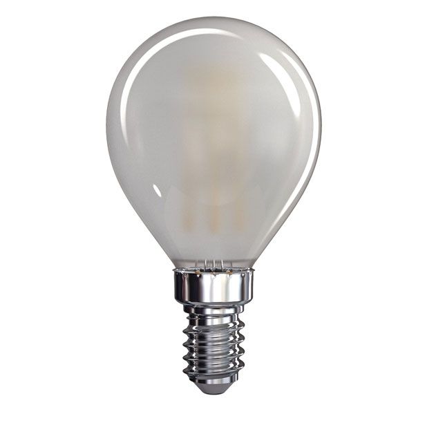 LED ŽARNICA E14 EMOS FLM MINI GLOB 4W WW 230V FILAMENT MINI GL.MAT