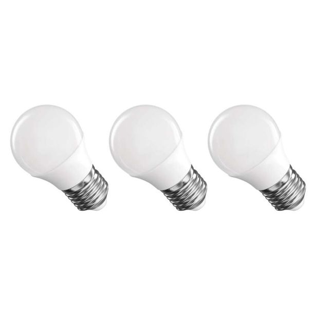 LED ŽARNICA E27 EMOS CLS MINI GLOBE 4.2W(40W) 470LM E27 WW 3PC