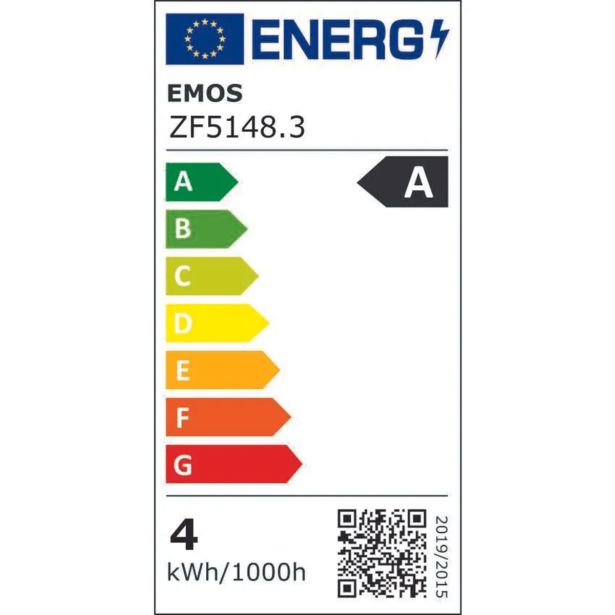 LED ŽARNICA E27 FLM A60 3.8W(60W) 806LM E27 NW A CLASS 3/1