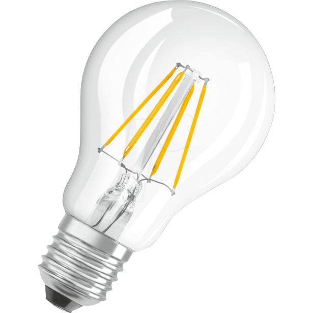 LED ŽARNICA E27 OSRAM CLA40 4W/840, BISTRA STAR, FILAMENT