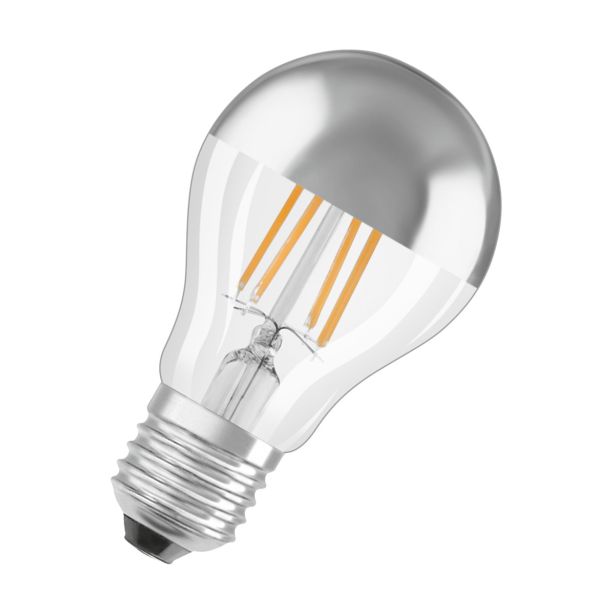 LED ŽARNICA E27 OSRAM CLA50 6.5W/827 MIRROR STAR, FILAMENT
