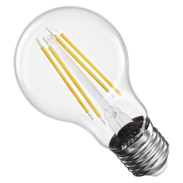 LED ŽARNICA FILAMENT A60 / E27 / 7,8 W (75 W) / 1060 LM / NEVTRALNA BELA