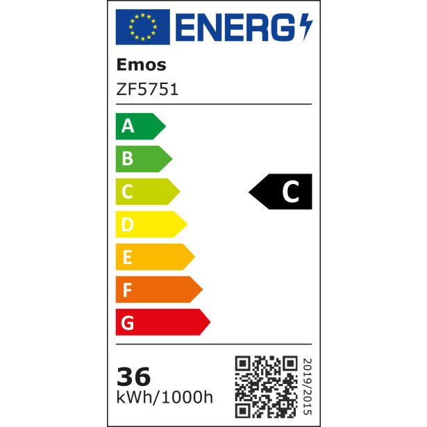 LED ŽARNICA FILAMENT ED90 / E27 / 36 W (327 W) / 6 000 LM / NEVTRALNO BELA