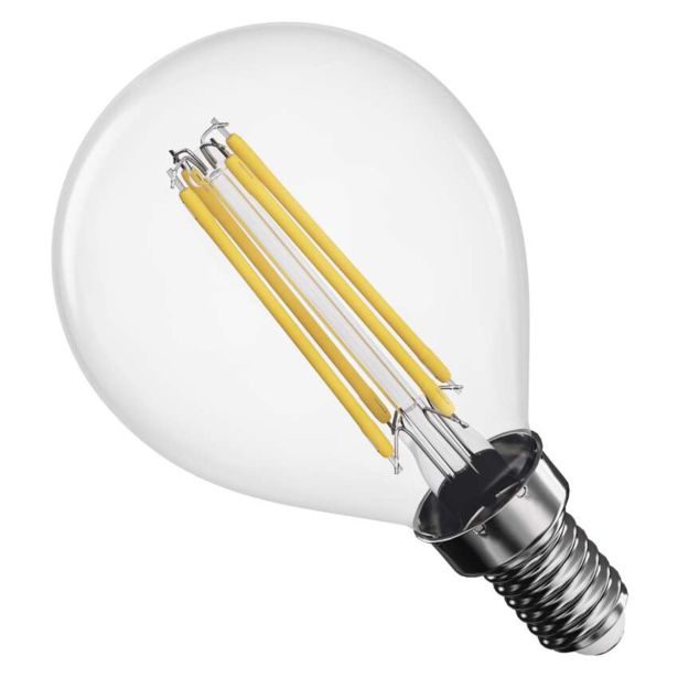 LED ŽARNICA FILAMENT MINI GLOBE / E14 / 3,4 W (40 W) / 470 LM / NEVTRALNA BELA
