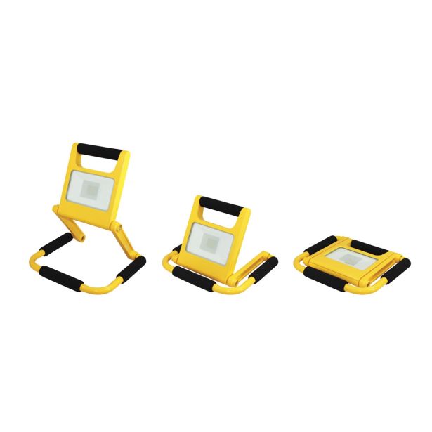 LED ZUNANJI REFLEKTOR COMMEL 10W AKU PRENOSEN ZLOŽLJIVI