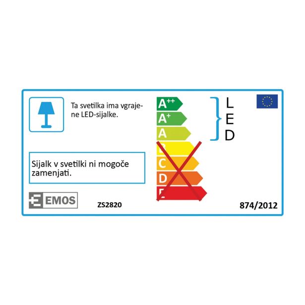 LED ZUNANJI REFLEKTOR EMOS 20W AKU SMD SP2