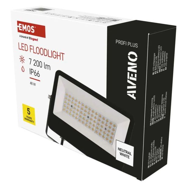 LED ZUNANJI REFLEKTOR EMOS AVENO 48W NW