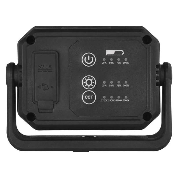 LED ZUNANJI REFLEKTOR EMOS COB 900LM CW WW POLNILNI