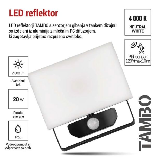 LED ZUNANJI REFLEKTOR EMOS TAMBO 20W