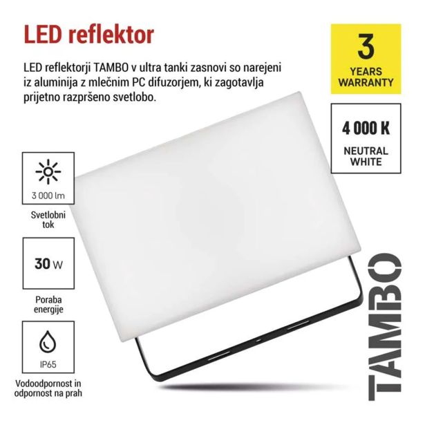 LED ZUNANJI REFLEKTOR EMOS TAMBO 30W