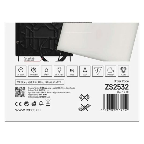 LED ZUNANJI REFLEKTOR EMOS TAMBO 30W