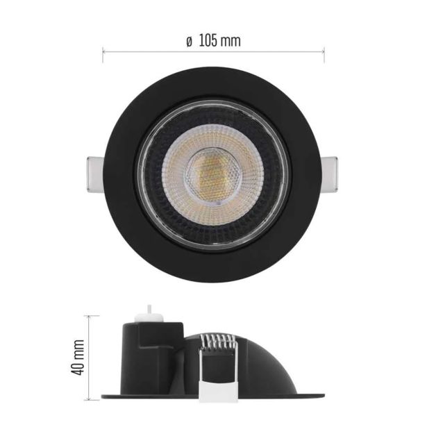 LED ZUNANJI REFLEKTOR SPOTLIGHT GERI 6.5W 700LM IP20 CCT B